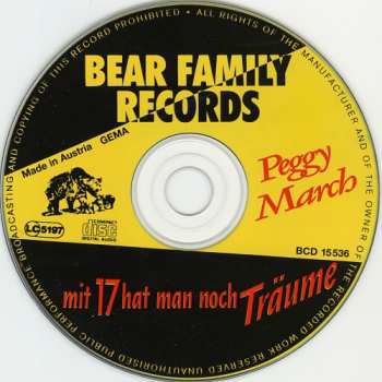 CD Peggy March: Mit 17 Hat Man Noch Träume 425607