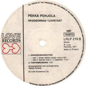 LP Pekka Pohjola: Skuggornas Tjuvstart 541648