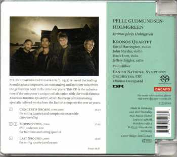 SACD Pelle Gudmundsen-Holmgreen: Kronos Plays Holmgreen 272498