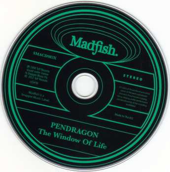CD Pendragon: The Window Of Life 40480