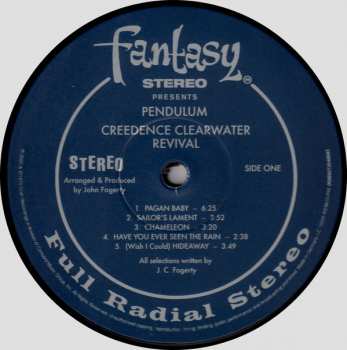 LP Creedence Clearwater Revival: Pendulum LTD 27644