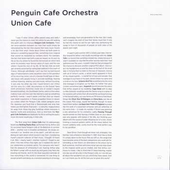 2LP Penguin Cafe Orchestra: Union Cafe LTD | CLR 68859