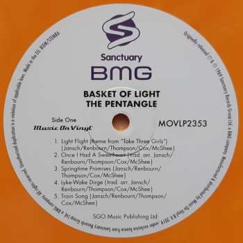 LP Pentangle: Basket Of Light LTD | NUM | CLR 449083