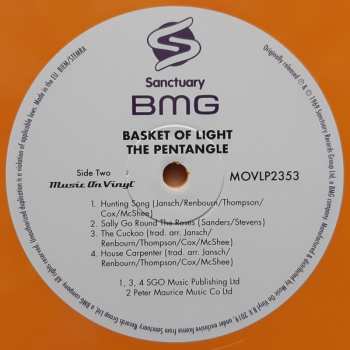 LP Pentangle: Basket Of Light LTD | NUM | CLR 449083
