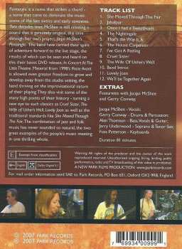 DVD Pentangle: Jacqui McShee 's Pentangle  In Concert ( Little Theatre, Chipping Norton. April 2000) 491219