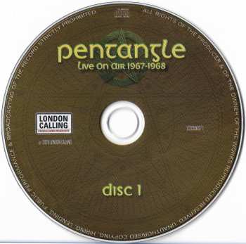 2CD Pentangle: Live On Air 1967-1969 DIGI 475397