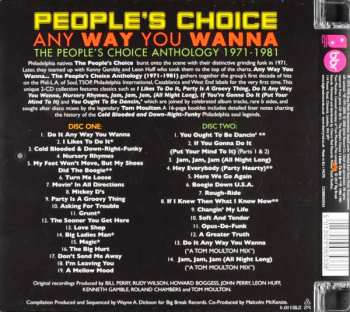 2CD People's Choice: Any Way You Wanna (The People's Choice Anthology 1971-1981) 260088
