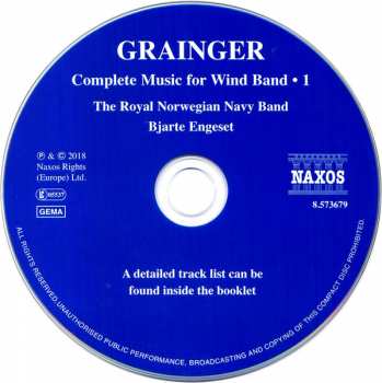 CD Percy Grainger: Complete Music For Wind Band • 1 114484