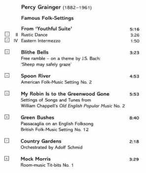 CD Percy Grainger: Famous Folk-Settings 346879
