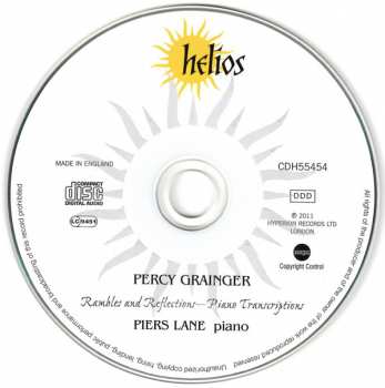 CD Percy Grainger: Rambles And Reflections 312038