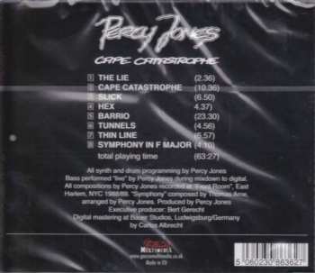 CD Percy Jones: Cape Catastrophe 255192