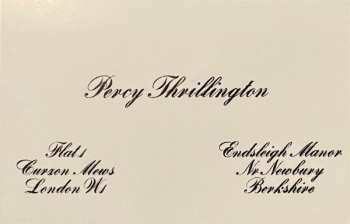 LP Percy Thrillington: Thrillington LTD | CLR 335537