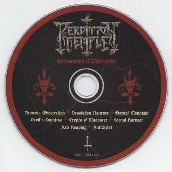 CD Perdition Temple: Sacraments Of Descension 305487