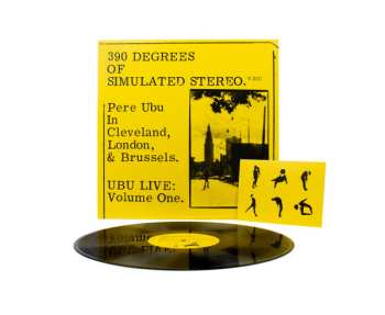 LP Pere Ubu: 390 Degrees Of Simulated Stereo. V.21C Ubu Live: Volume  456454