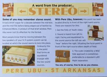 LP Pere Ubu: St. Arkansas LTD | CLR 57631