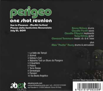 CD Perigeo: One Shot Reunion (Florence, July 23, 2019) 410148