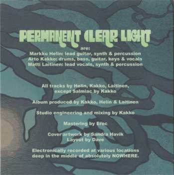 CD Permanent Clear Light: Cosmic Comics LTD 523502