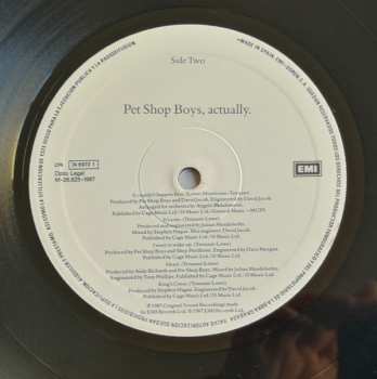 LP Pet Shop Boys: Actually 543275