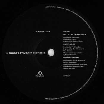 LP Pet Shop Boys: Introspective 18206