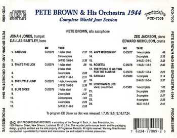 CD Pete Brown's Jump Band: 1944 - Complete World Jam Session 463362