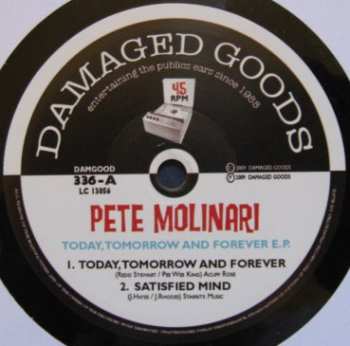 EP Pete Molinari: Today, Tomorrow And Forever E.P. 373578