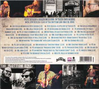 2CD Pete Seeger: In Their Own Words - Live At The Bottom Line 91115