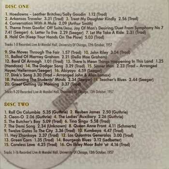 2CD Pete Seeger: Live At Mandel Hall 1957 243083