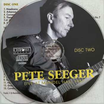 2CD Pete Seeger: Live At Mandel Hall 1957 243083