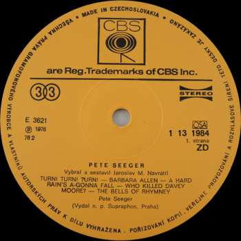 LP Pete Seeger: Pete Seeger 41755