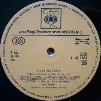 LP Pete Seeger: Pete Seeger 355874