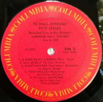 LP Pete Seeger: We Shall Overcome