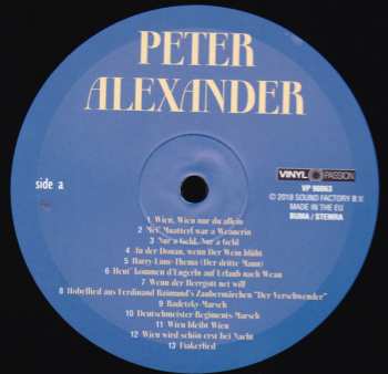 LP Peter Alexander: Wiener Spaziergänge 40391