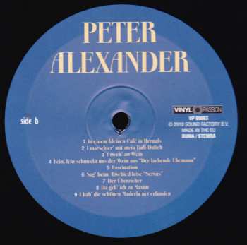 LP Peter Alexander: Wiener Spaziergänge 40391