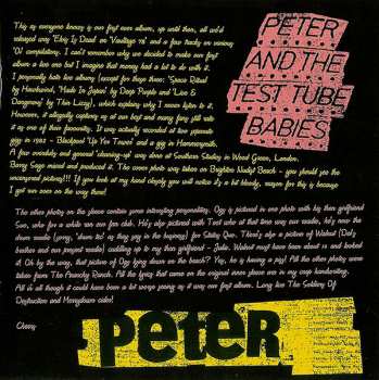 2CD Peter And The Test Tube Babies: Pissed And Proud DLX
