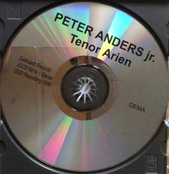 CD Peter Anders: Dramatische Tenor - Arien 193204