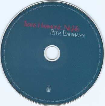 CD Peter Baumann: Trans Harmonic Nights DIGI 362097
