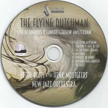 CD Peter Beets: The Flying Dutchman (Live At Bimhuis & Concertgebouw Amsterdam) DIGI 99652