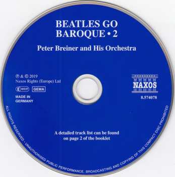 CD Peter Breiner: Beatles Go Baroque 2 112462