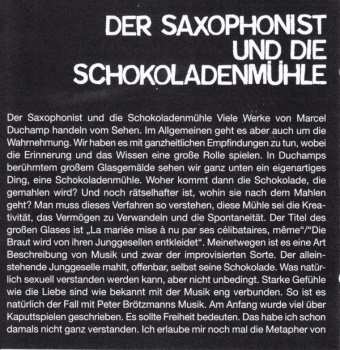 CD Peter Brötzmann: Solo - Wolke In Hosen 462082