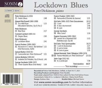 CD Peter Dickinson: Lockdown Blues 462097
