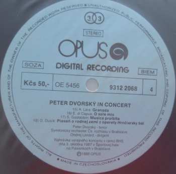 2LP Peter Dvorský: In Concert (2xLP + PLAKÁT) 52927
