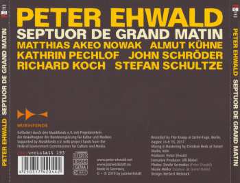 CD Peter Ehwald: Septuor De Grand Matin 272665