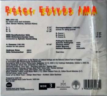CD Peter Eötvös: IMA 290096