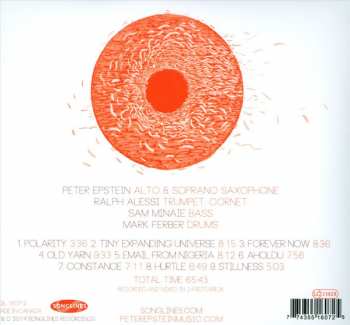CD Peter Epstein Quartet: Polarities 220701