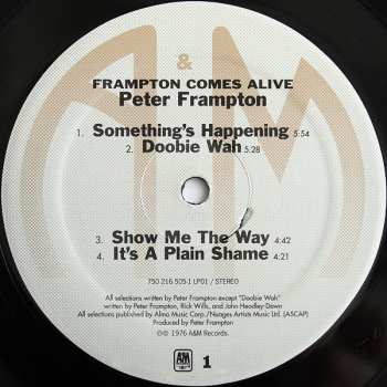 2LP Peter Frampton: Frampton Comes Alive! 337154