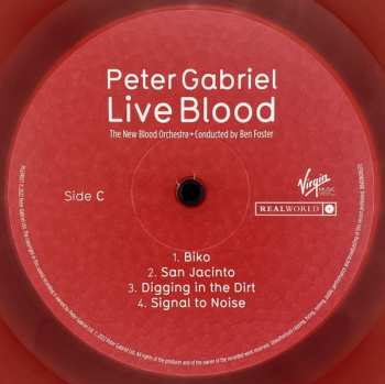 3LP Peter Gabriel: Live Blood LTD | CLR 347176