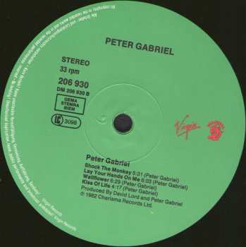 LP Peter Gabriel: Peter Gabriel