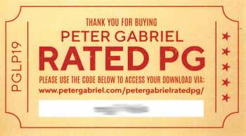 LP Peter Gabriel: Rated PG LTD | NUM | PIC 438761