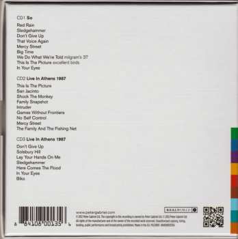 3CD/Box Set Peter Gabriel: So LTD | DLX 381738