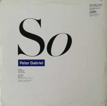 LP Peter Gabriel: So 469619